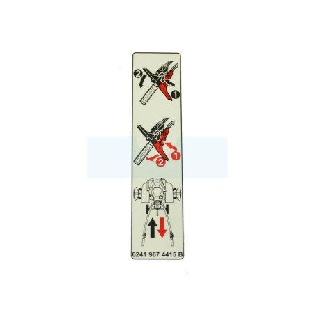 Autocollant pour Stihl / Viking (62419674415)